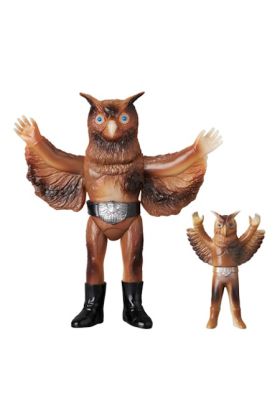 Owl Man GID Sofubi Set by Medicom