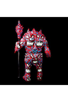 Skinless Abomination Pollen Kaiser Sofubi Custom Toy by Aeron Alfrey