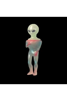 Alien Glow Sofubi by Studio Kabuto