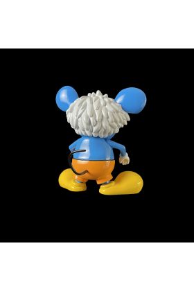 Andy Mouse Blue Designer Vinyl Toy from Keith Haring x Andy Warhol
