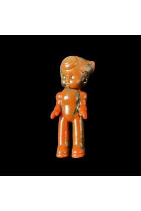 Astro Daughter Red Black Marble Designer Vinyl Toy by Kiyokawa