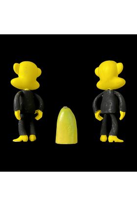 Banana Punk Julius Custom Set Designer Vinyl by Mad Barbarians