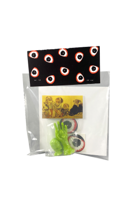 Sofubi Yokai Green Blank Set by beaK