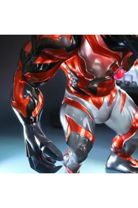 Belial Clear Black Sofubi from Ultraman by Momoco Studio