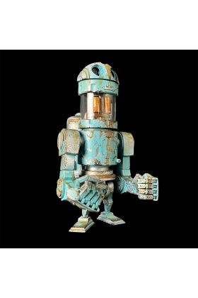 Bertie MK2 Light Blue Custom Designer Vinyl Toy by Cris Rose