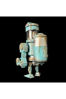 Bertie MK2 Light Blue Custom Designer Vinyl Toy by Cris Rose