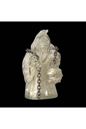 Bog Dweller Clear Skeleton Sofubi by BogxSquad