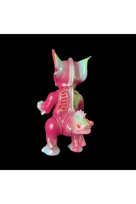 Boss Carrion Maroon Edition Sofubi Toy by Paul Kaiju
