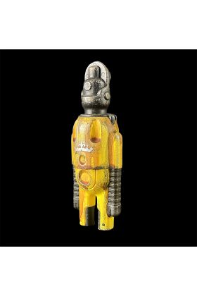 Ruckus Tallboy One Off Yellow Designer Resin Toy by Cris Rose