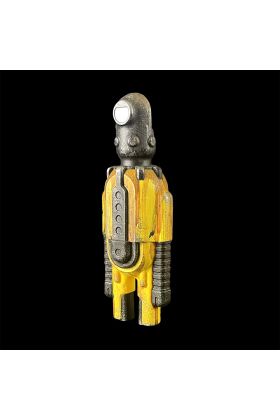 Ruckus Tallboy One Off Yellow Designer Resin Toy by Cris Rose
