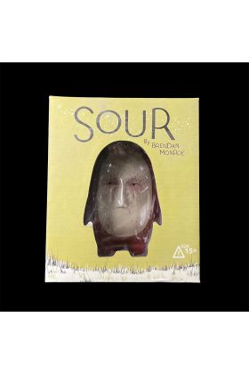 Sour Red Edition Designer Vinyl Toy by Brendan Monroe
