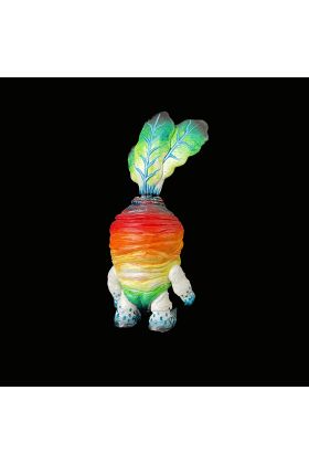 Untitled Custom Deadbeet Sofubi Toy by Brent Nolasco