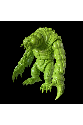 Cestoda Lime Green Sofubi by Miscreation Toys