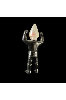The Grappler Black and Clear Colorway Sofubi by Galaxy People