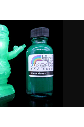 Vinyl Wonder Sofubi Paint - Clear Green