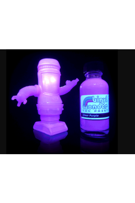 Vinyl Wonder Sofubi Paint - Clear Purple