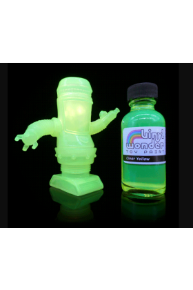 Vinyl Wonder Sofubi Paint - Clear Yellow