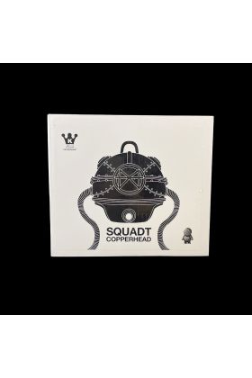 Squadt Copperhead - Black Designer Vinyl Toy by Ferg