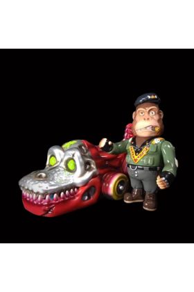 Crocodile Car Orangutan Set - Kaiju One