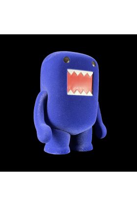 Domo Royal Blue Flocked Vinyl - Dark Horse