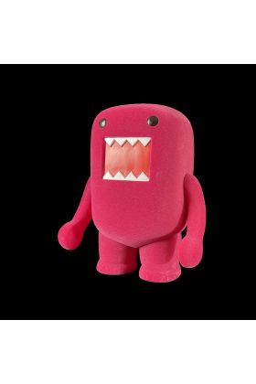 Domo Fabulous Fuchsia Flocked Vinyl - Dark Horse