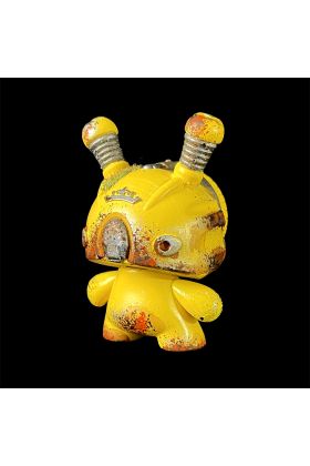 Observation Drone MK3 Yellow Designer Vinyl Toy by Cris Rose