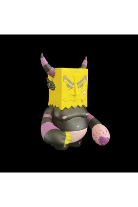 Bumrush Purple NYCC Edition Designer Vinyl Toy by J-ROO