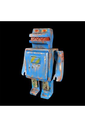 Dino Bytes Blue Atom Edition - Joseph Harmon x Toy Art Gallery