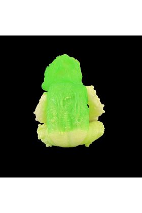 Zombie Staple Baby Vinyl Glow Green Marble by Miscreation Toys