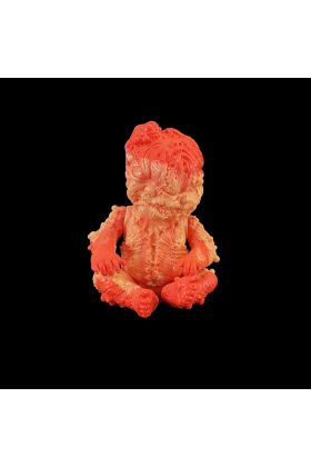 Zombie Staple Baby Vinyl Red Tan Marble by Miscreation Toys