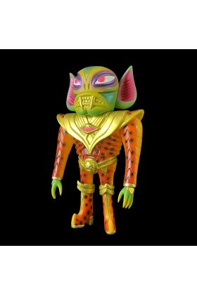 Glampyre Cheetah Green Sofubi One-Off by Martin Ontiveros