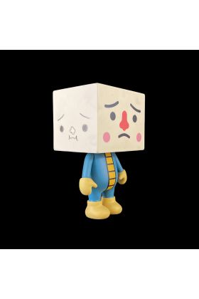 Greato Tofu Designer Vinyl Toy by Devilrobots Signed