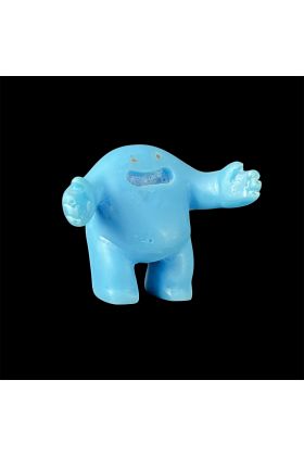 Hug Blue Designer Resin Toy by Blamo