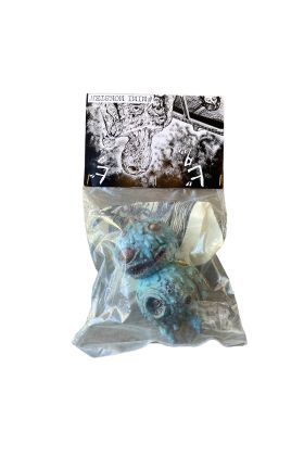 Mimi Monster Blue Sofubi by Kaiju Tan