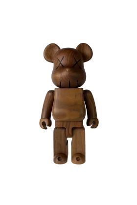 Wood Be@rbrick 400% - Kaws