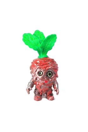Untitled Custom Deadbeet Sofubi Toy by Kevin Herdeman
