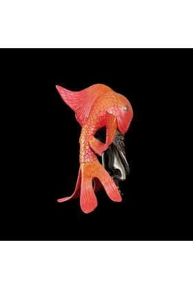 Koibito Red Custom Designer Vinyl Toy by Yoskay Yamamoto