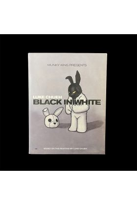 Black in White Designer Vinyl Toy by Luke Chueh
