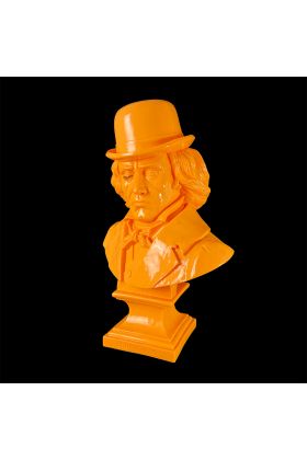 Ludwig Van Bust Orange Designer Toy by Frank Kozik