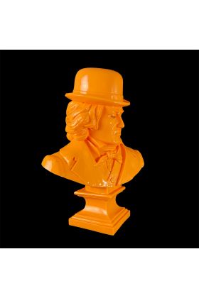 Ludwig Van Bust Orange Designer Toy by Frank Kozik
