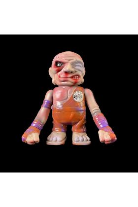 Mad Monk Painted Marble Sofubi by Devils Head Productions x DMT