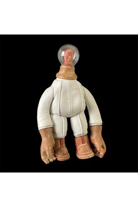 Major Mars White Suit Designer Leather Toy by Blamo