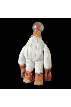 Major Mars White Suit Designer Leather Toy by Blamo