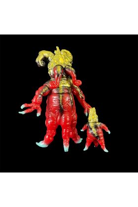 Mandrake Root - Crimson Gold Sofubi by Doktor A