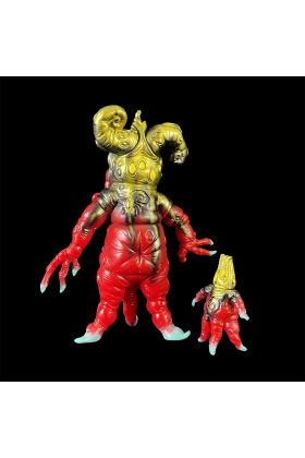 Mandrake Root - Crimson Gold Sofubi by Doktor A