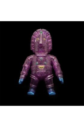 Moai Robo Purple Glitter - Monstock