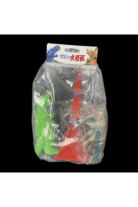 Gorosaurus Counterattack Lucky Bag  Sofubi Tower Set by Marusan 