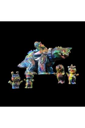 Monster Patrol Car Sofubi Custom by Elegab x Matt Walker