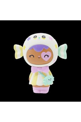 Candy Button Wishing Doll Designer Vinyl Toy by Momiji