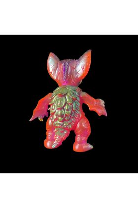 Mockbat Clear Pink Edition Sofubi Toy by Paul Kaiju